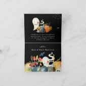 Kleine Geest Halloween Baby Shower Bedankt (Binnen)
