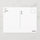 "KLEINE GEEST IN DE WOESTIJN" BRIEFKAART (Achterkant)