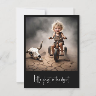 "KLEINE GEEST IN DE WOESTIJN" BRIEFKAART