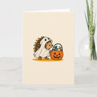 Kleine Geesteggel – Schattige Halloween Kaart
