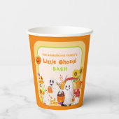 Kleine geesten Halloween Party Papieren Bekers (Achterkant)