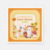 Kleine geesten Halloween Party Servet (Voorkant)