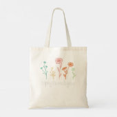 Kleine geesten helpen Wilde bloemen T-shirt Leraar Tote Bag (Achterkant)