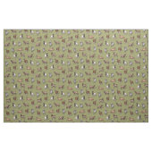 Kleine geit op groen - Geitenherd Pattern Stof (Yard (91,4 cm))