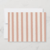 Kleine Gekke Gans Roze Ballon Meisje 1e Verjaardag Bedankkaart (Achterkant)