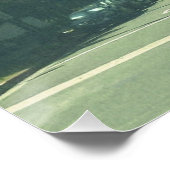 Kleine Gele Auto Perfect Poster (Hoek)