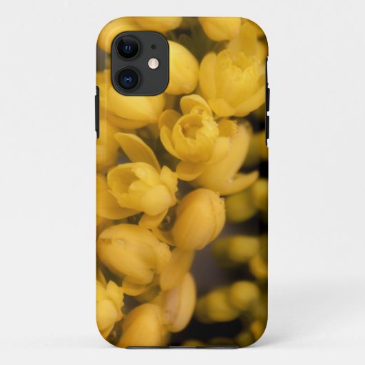 Kleine gele bloesems Case-Mate iPhone case (Achterkant)