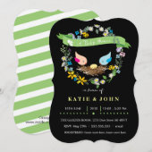 Kleine gele eieren  | Neutraal Baby shower Kaart (Voorkant / Achterkant)