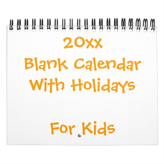 Kleine Gele Lege Kalender Voor Kinderen (Hoes)