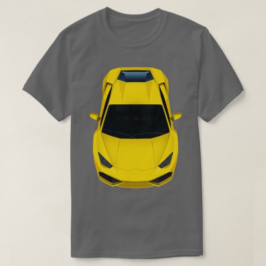 kleine gele pelterij t-shirt (Design voorkant)