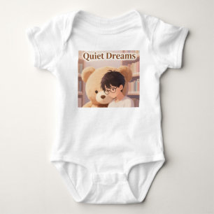 Kleine Geleerde: Cozy Jongen & Teddybeer Lezen Kin Romper