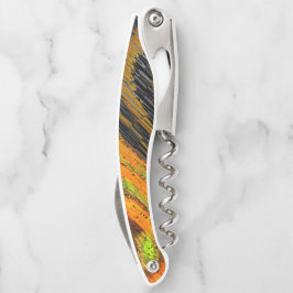 Kleine gelige mozaïek en vervormd kurkentrekker