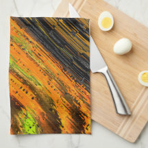 Kleine gelige mozaïek en vervormd