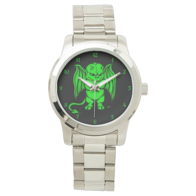 Kleine gemene Duivel Horloge (Voorkant)