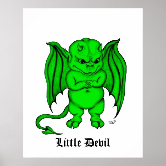 Kleine gemene Duivel Poster (Voorkant)