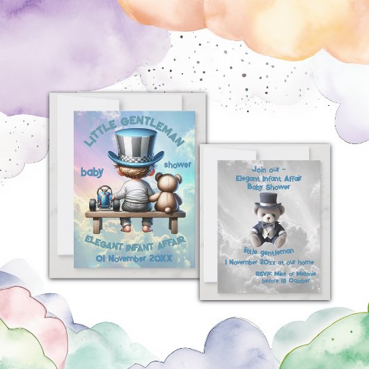 Kleine Gentleman Baby shower |