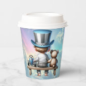 Kleine Gentleman Baby shower | Papieren Bekers (Voorkant)