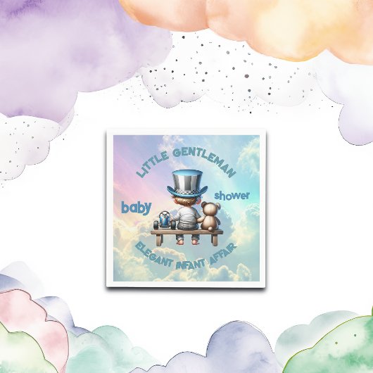 Kleine Gentleman Baby shower | Servet