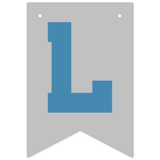 Kleine Gentleman Baby shower | Vlaggetjes (Eerste vlag)