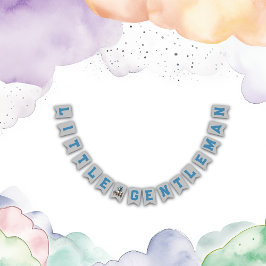 Kleine Gentleman Baby shower | Vlaggetjes