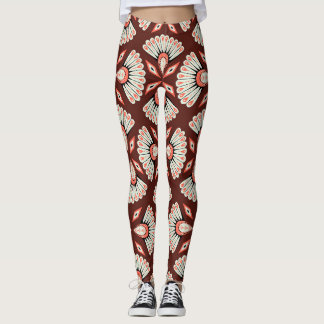 Kleine Geometrische Motieven: Decoratie Textielpat Leggings