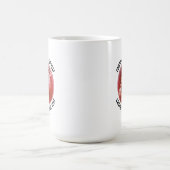 Kleine gepersonaliseerde tekst Cricketbal 425 gram Koffiemok (Center)
