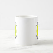 Kleine gepersonaliseerde tekst Pickleball 330 ml. Koffiemok (Center)