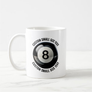 Kleine gepersonaliseerde tekst tennisbal 320 gram  koffiemok