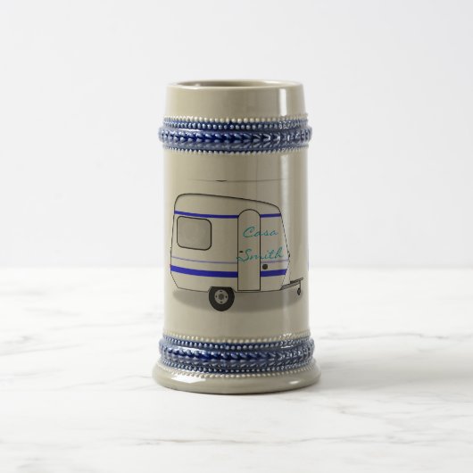 Kleine gestroomlijnde caravan Thunder_Cove elke kl Bierpul (Center)