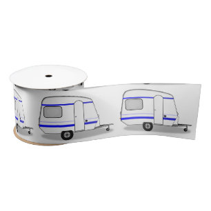 Kleine gestroomlijnde caravan Thunder_Cove elke kl Satijnen Lint