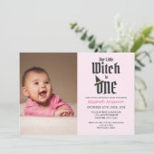 Kleine getuige 1e verjaardag kaart (Staand voorkant)