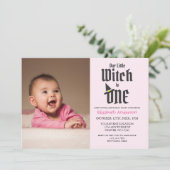 Kleine getuige 1e verjaardag kaart (Staand voorkant)