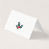 Kleine gevouwen vakantie fotokaart kaart (Achterkant)