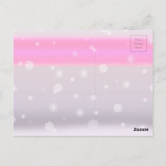 Kleine Giraffe Briefkaart (Achterkant)