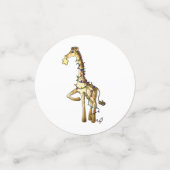 Kleine Giraffe Confetti (Kleine voorkant)