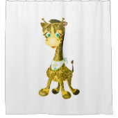 Kleine Giraffe Douchegordijn (Voorkant)
