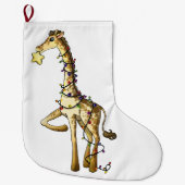 Kleine Giraffe Grote Kerstsok (Voorkant)
