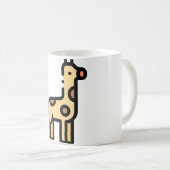 Kleine Giraffe Koffiemok (Voorkant rechts)