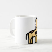 Kleine Giraffe Koffiemok (Voorkant links)