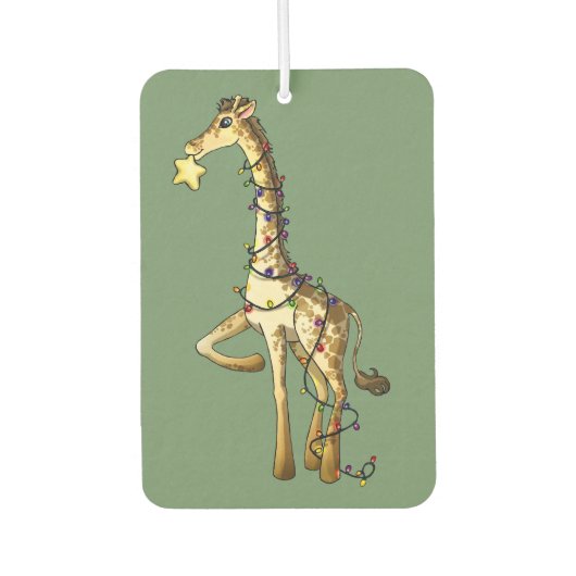 Kleine Giraffe Luchtverfrisser (Voorkant)
