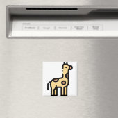 Kleine Giraffe Magneet (Insitu (Vaatwasser))