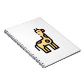 Kleine Giraffe Notitieboek (Rechterzijde)