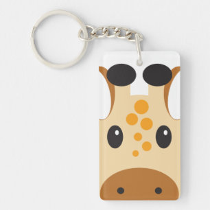 Kleine Giraffe Sleutelhanger