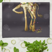 Kleine Giraffe Theedoek (Gevouwen)