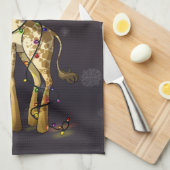 Kleine Giraffe Theedoek (Quarter Fold)
