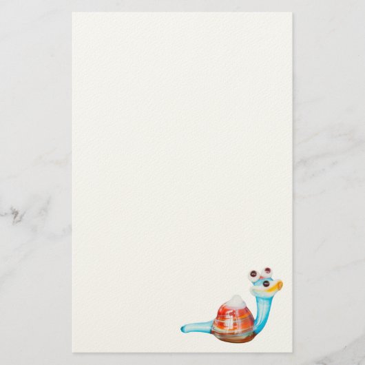 KLEINE GLASSNAIL BRIEFPAPIER (Voorkant)