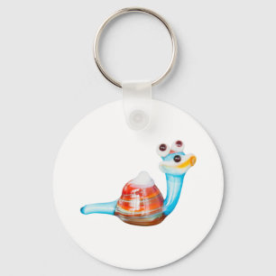 KLEINE GLASSNAIL SLEUTELHANGER