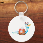 KLEINE GLASSNAIL SLEUTELHANGER (Voorkant)