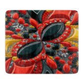 Kleine glazen snijplank met Duitsland Kleuren (Voorkant)