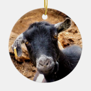 KLEINE GOAT KERAMISCH ORNAMENT
